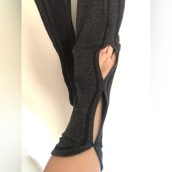 Free People Movement Cutout Legging Charcoal Heather XS - Picture 5 of 5